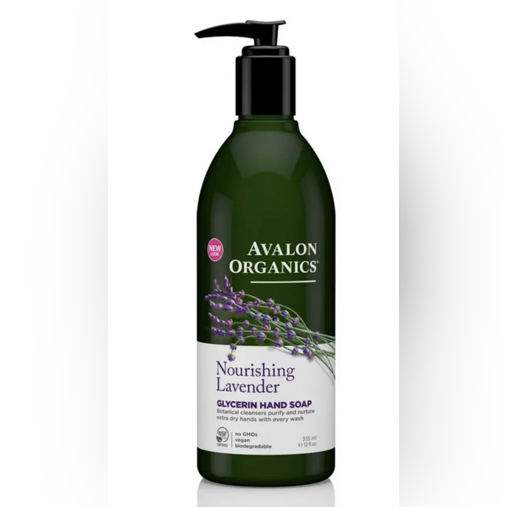 2 Avalon Organics Nourishing Lavender